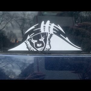 Homemade IT vinyl sticker